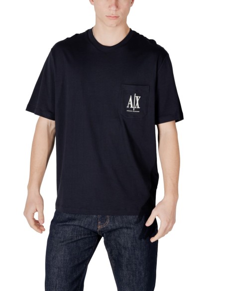 T?shirt homme bleu Armani Exchange