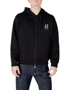 Sweat homme noir zippé Armani Exchange