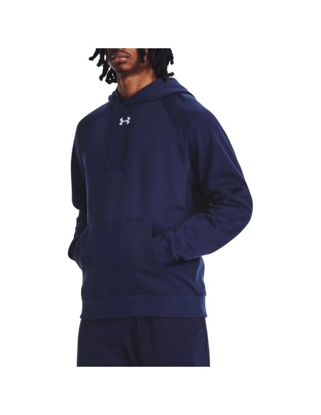 Sweat homme bleu capuche Under Armour
