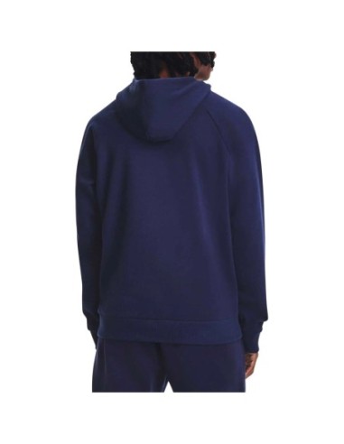 Sweat homme bleu capuche Under Armour