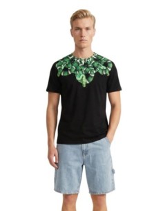T?shirt homme noir imprimé County Of Milan