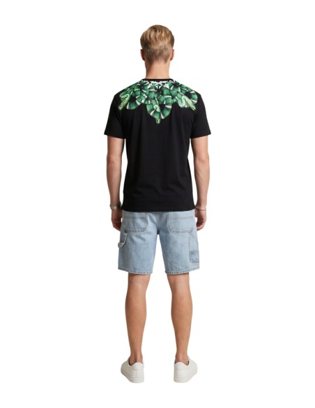 T?shirt homme noir imprimé County Of Milan