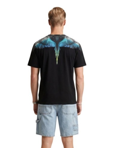 T?shirt homme noir imprimé County Of Milan