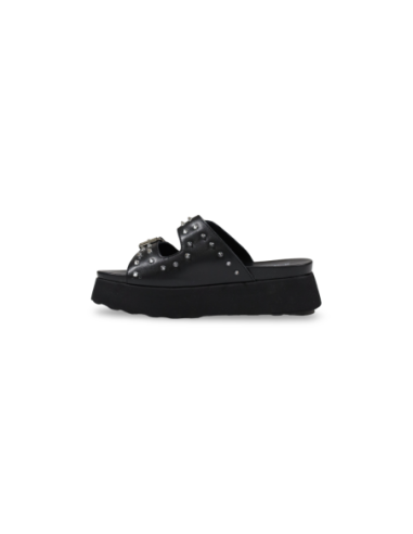 Sandales femme noires plateforme Cult