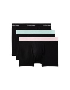 Boxer court homme noir darted CK – lot de 3 coton stretch
