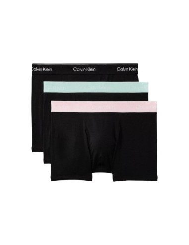 Boxer court homme noir darted CK – lot de 3 coton stretch