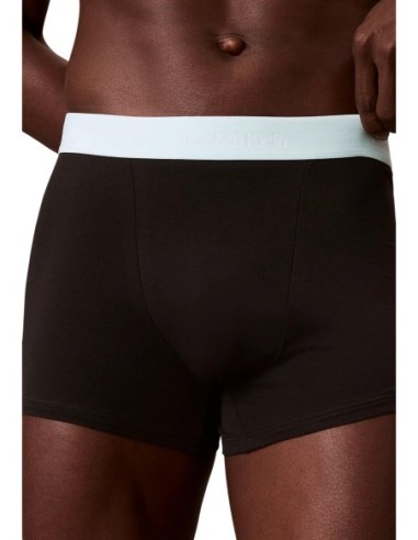 Boxer court homme noir darted CK – lot de 3 coton stretch