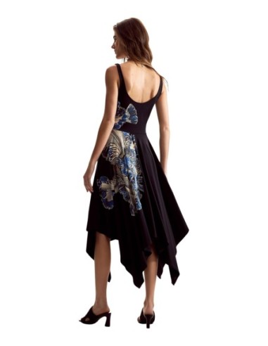 Robe femme noire bretelles Desigual
