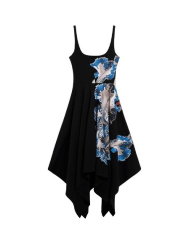 Robe femme noire bretelles Desigual