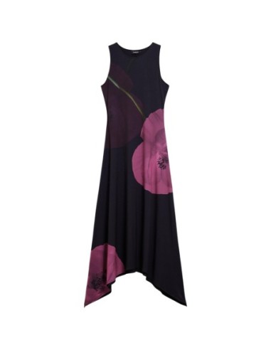 Robe femme noire florale Desigual