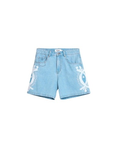 Short femme bleu Desigual