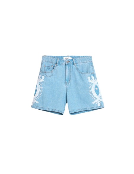Short femme bleu Desigual