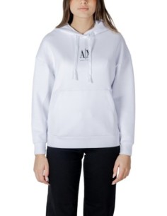Sweat femme blanc capuche Armani Exchange