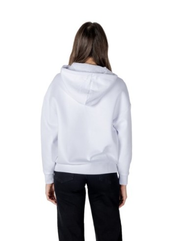 Sweat femme blanc capuche Armani Exchange
