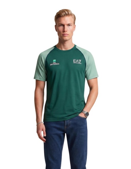 T?shirt homme vert Ea7