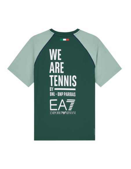 T?shirt homme vert Ea7