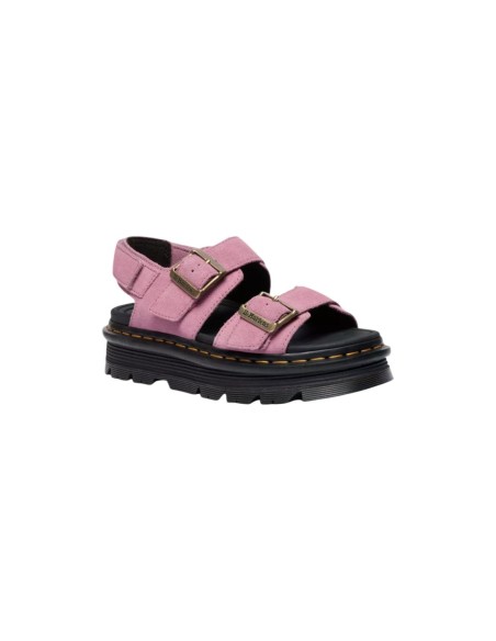 Sandales femme rose clair Dr. Martens