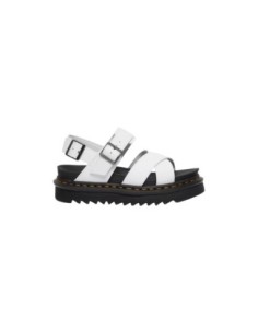 Sandales femme blanches Dr. Martens
