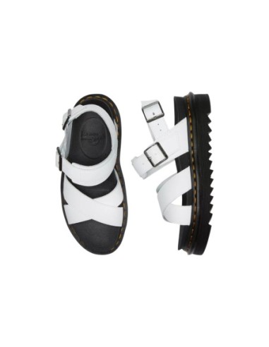 Sandales femme blanches Dr. Martens