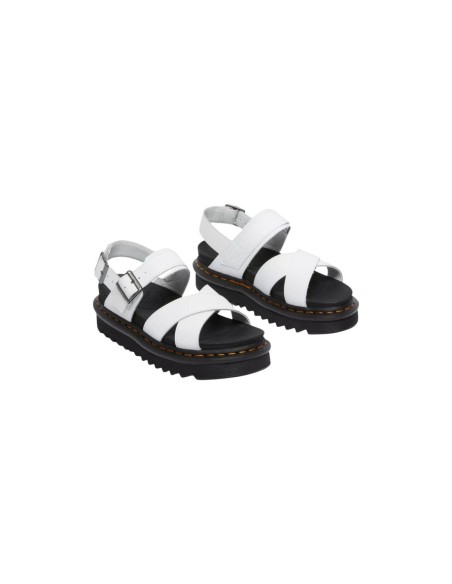 Sandales femme blanches Dr. Martens