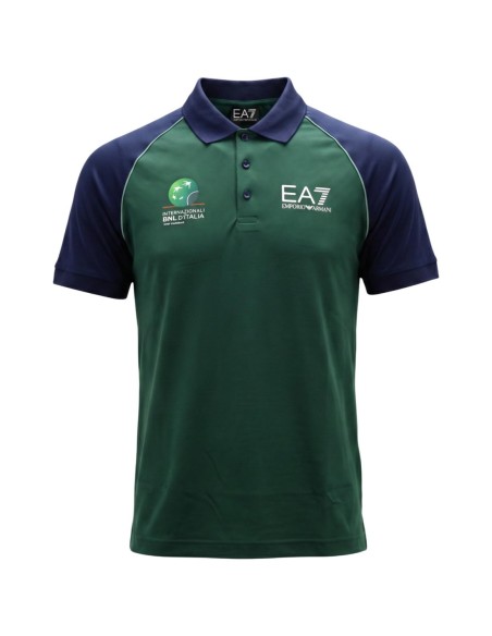 Polo homme bleu Ea7