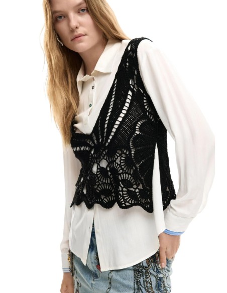 Chemise femme blanche Desigual