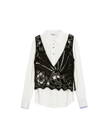 Chemise femme blanche Desigual