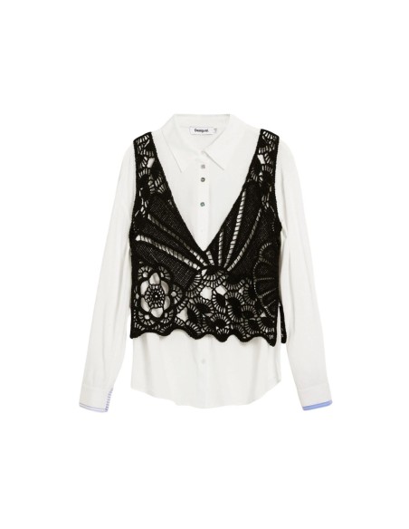 Chemise femme blanche Desigual