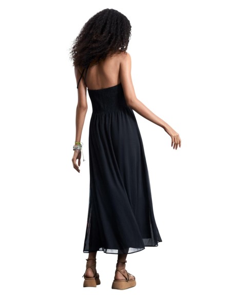Robe femme noire florale Desigual
