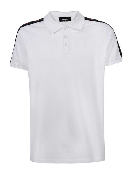 Polo femme blanc Dsquared