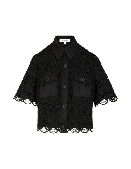 Blouse femme noire Morgan De Toi