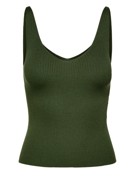 Débardeur femme vert Jacqueline De Yong