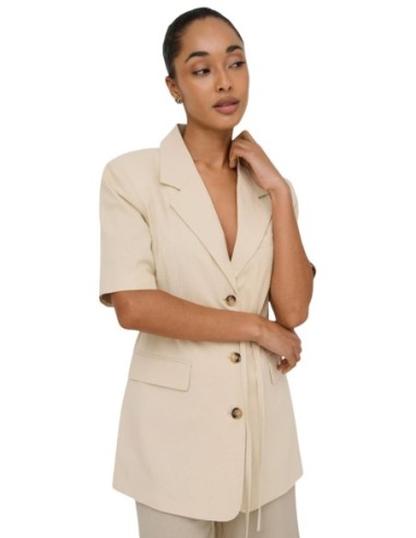 Veste femme beige Jacqueline De Yong
