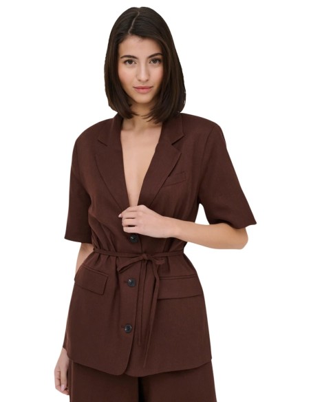 Veste femme marron Jacqueline De Yong