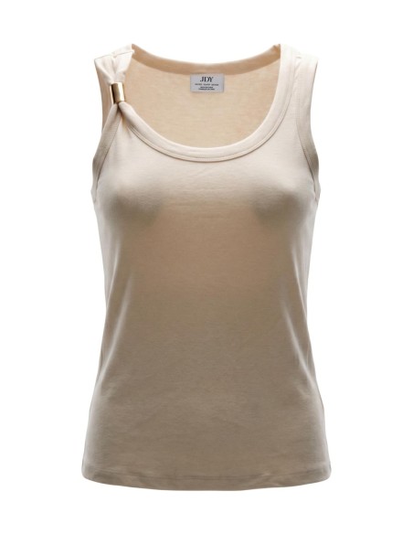 Débardeur femme beige Jacqueline De Yong