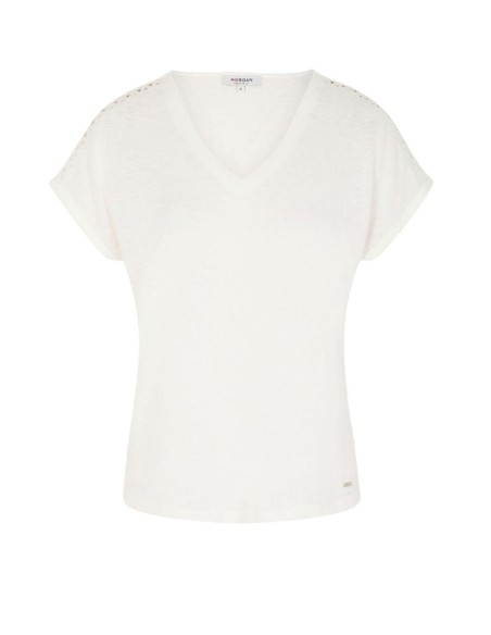 T?shirt femme blanc Morgan De Toi