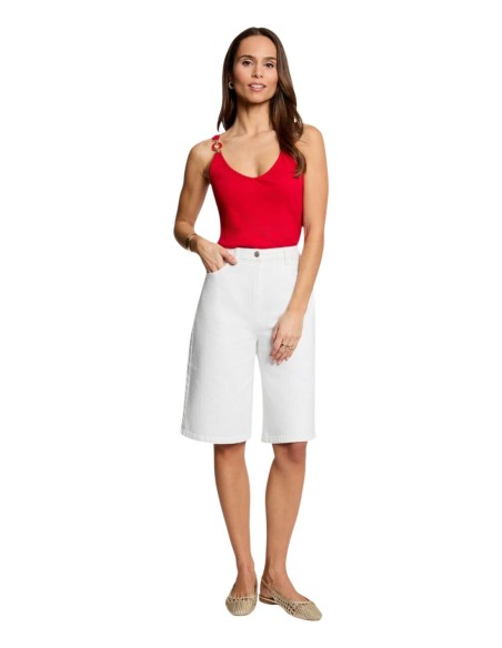 Top femme rouge Morgan De Toi