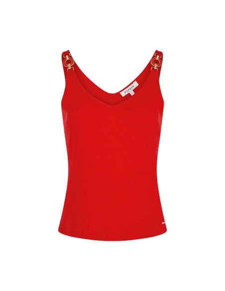 Top femme rouge Morgan De Toi