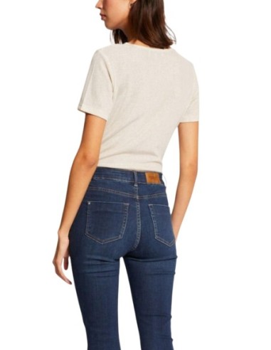 T?shirt femme beige Morgan De Toi