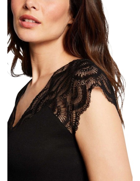 Débardeur femme noir Morgan De Toi