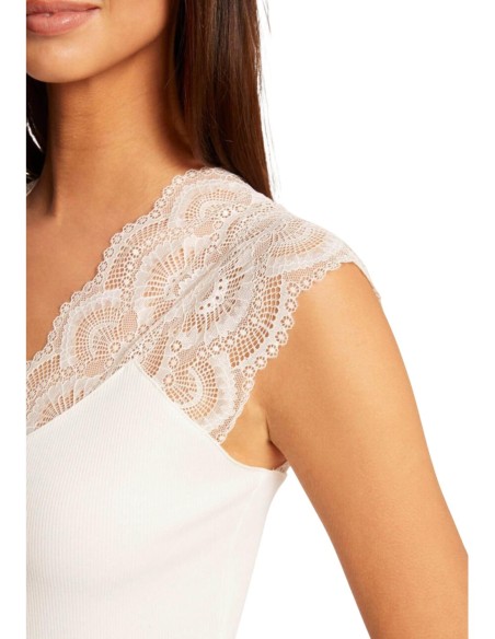 Débardeur femme blanc Morgan De Toi