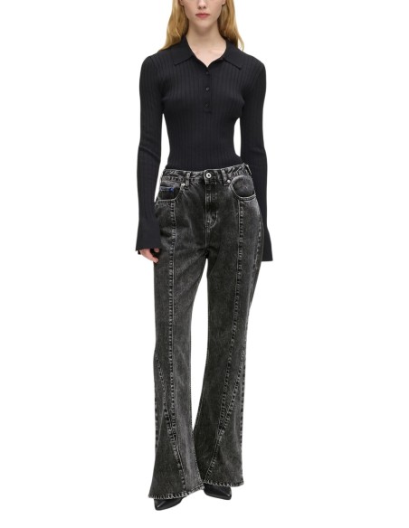 Jean femme noir Karl Lagerfeld Jeans