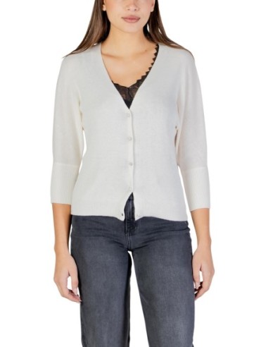 Cardigan femme beige Morgan De Toi
