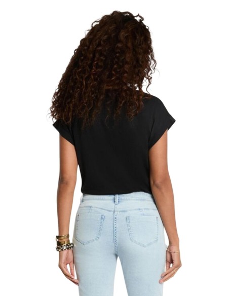T?shirt femme noir Morgan De Toi