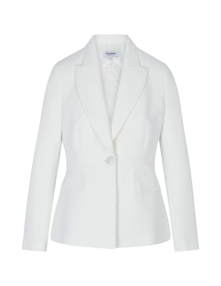 Veste femme blanche Morgan De Toi