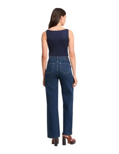 Top femme bleu bretelles Morgan De Toi