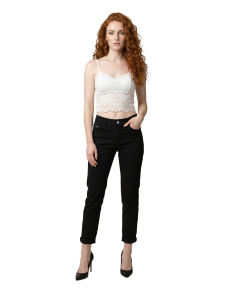 Top femme blanc bretelles Morgan De Toi