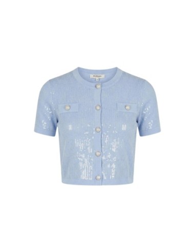 Cardigan femme bleu azur Morgan De Toi