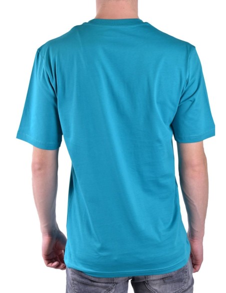 T?shirt homme bleu azur imprimé Moschino