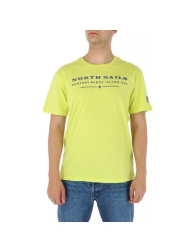 T?shirt homme jaune North Sails